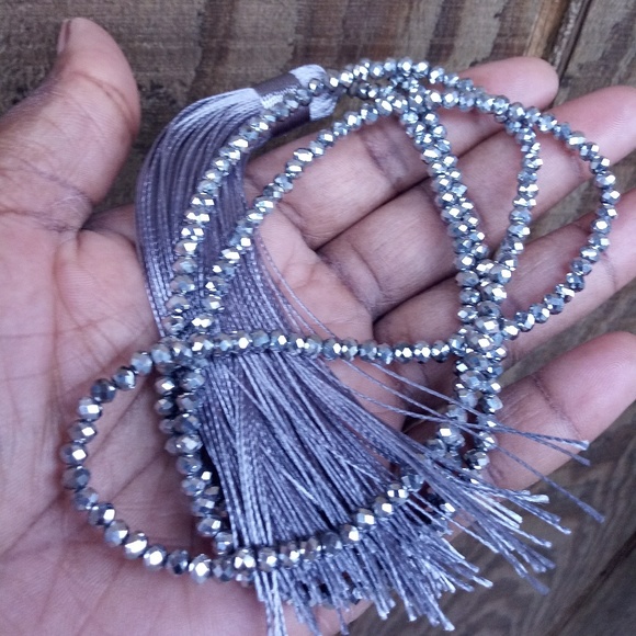 Long Tassel Necklace - Picture 5 of 5